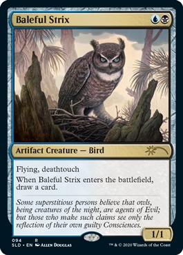 Baleful Strix Secret Lair Drop - Ornithological Studies